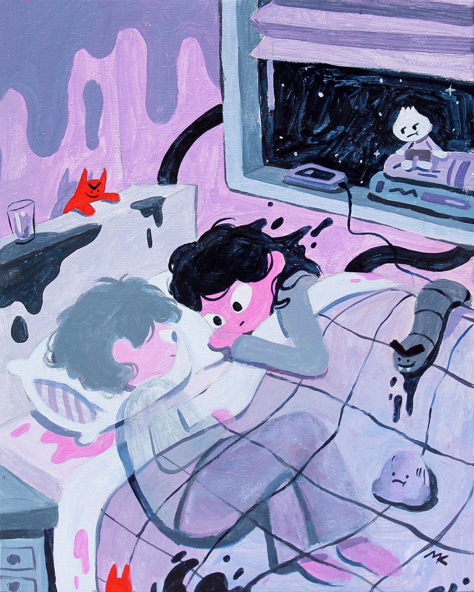 talking to a ghost
