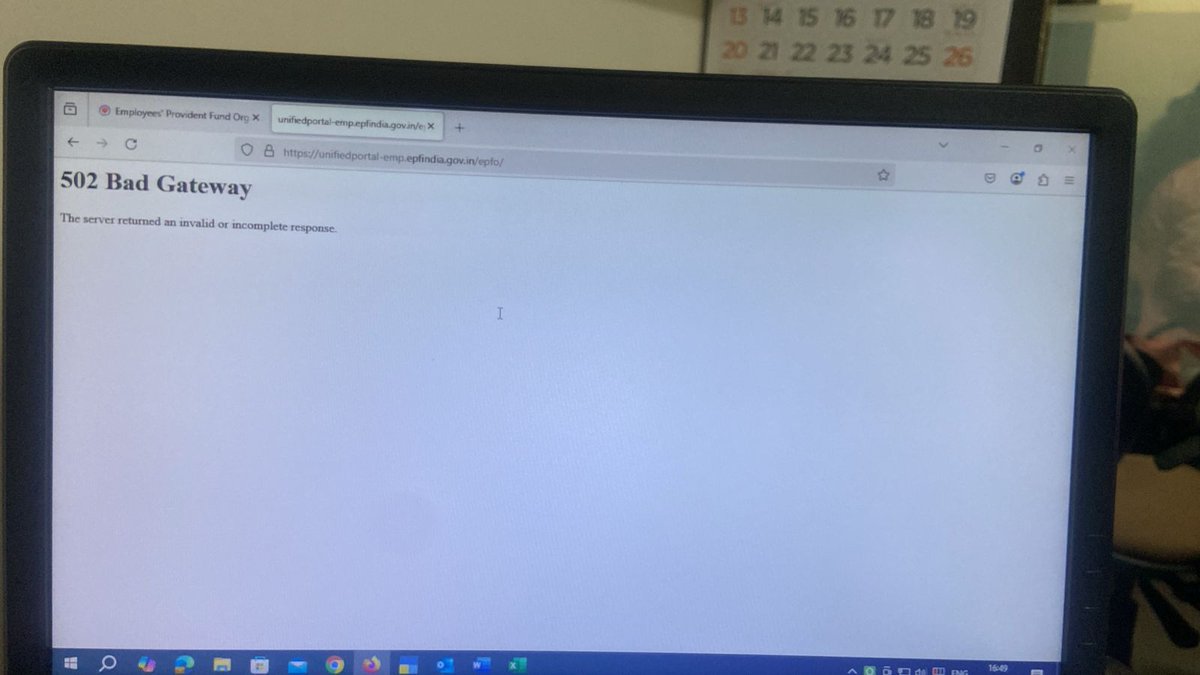 Thane Small Scale Industries Association TSSIA (@tssiatisa) on Twitter photo Subject: Request for Extension of Date of EPFO Contribution Payment Due to Portal Issues
<a href="/socialepfo/">EPFO</a>
<a href="/LabourMinistry/">Ministry of Labour & Employment, GoI</a>
We would like to bring to your kind attention that due to ongoing issues with the EPFO portal, several employers and UAN holders have been facing significant Subject: Request for Extension of Date of EPFO Contribution Payment Due to Portal Issues
<a href="/socialepfo/">EPFO</a>
<a href="/LabourMinistry/">Ministry of Labour & Employment, GoI</a>
We would like to bring to your kind attention that due to ongoing issues with the EPFO portal, several employers and UAN holders have been facing significant