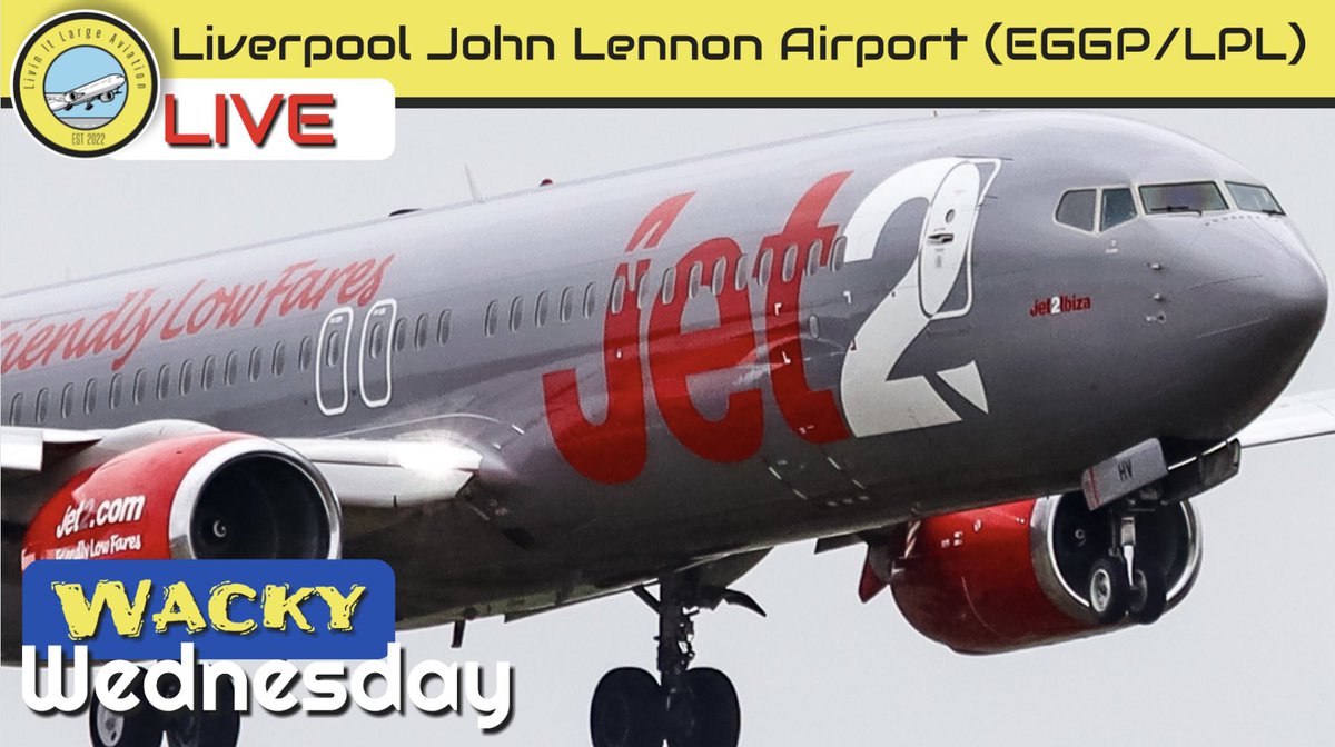 livinitlargee's tweet image. Yes we are back and it is that time again it’s WACKY WEDNESDAY, me and our mod Duane back LIVE tomorrow at 16:00pm BST on YouTube from @LPL_Airport . 

Please click on the YouTube channel link below to join us.

youtube.com/live/kzqoYD9Ol…

#aviation #avgeek #planespotting #liverpool