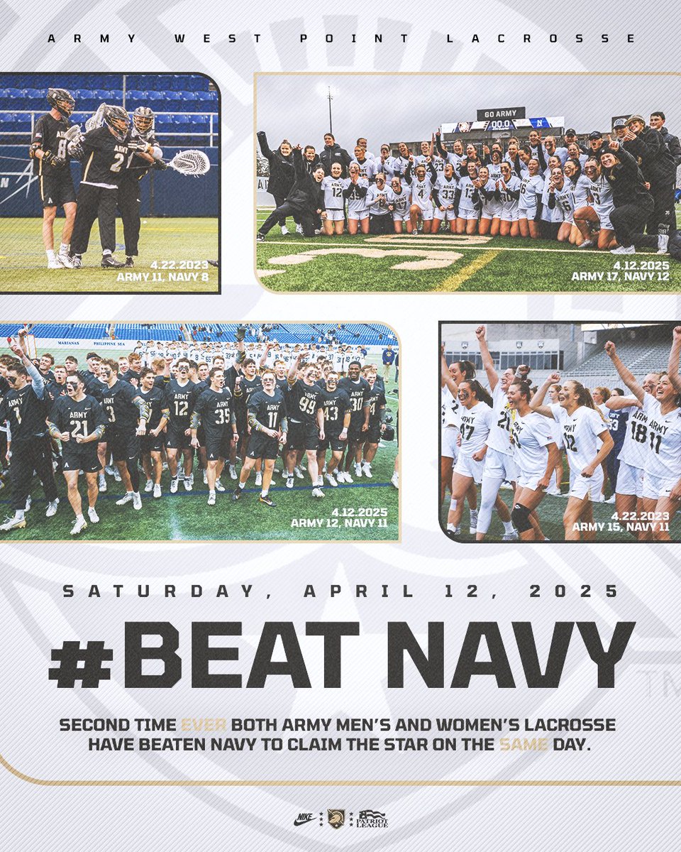 GoArmyWestPoint's tweet photo. ⭐️ Swept the stars to sing second for the second time on Saturday ⭐️

#GoArmy https://t.co/x9F7A52GDN