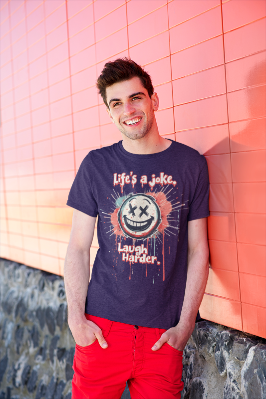 trendsync's tweet image. Life’s a joke—laugh louder, live bolder! 😂🎨 Rock the Laugh Harder Tee and spread the joy.
#lifesajoke #laughharder #graffitistyle