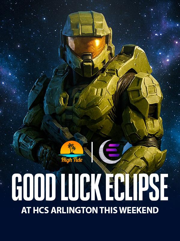 High Tide (@hightidehub) on Twitter photo Shout out to our partners in crime in the Halo scene, @EclipseORGx 🙌
We'll be supporting @EclipseORGx this weekend as they compete in <a href="/HCS/">Halo Esports</a> Arlington!
For every series win, we'll rescue 50 plastic bottles from the ocean.
#HighTideFam🍃🌊 | #HighTideGaming Shout out to our partners in crime in the Halo scene, @EclipseORGx 🙌
We'll be supporting @EclipseORGx this weekend as they compete in <a href="/HCS/">Halo Esports</a> Arlington!
For every series win, we'll rescue 50 plastic bottles from the ocean.
#HighTideFam🍃🌊 | #HighTideGaming