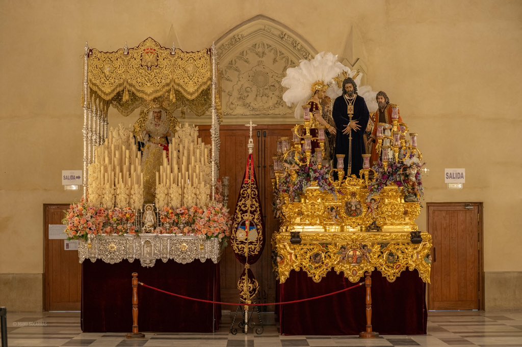 hdad_sanpablo's tweet photo. ℹ️ INFORMACIÓN | La Hermandad, tras recibir la confirmación por parte del CECOP, realizará su regreso hacia nuestra parroquia desde el Santuario de Los Gitanos en el día de mañana, Miércoles Santo a las 08:00 horas. 

📍 El recorrido establecido es Veronica, José Laguillo, Avenida Pablo Iglesias, Samaniego, Greco, Soleá, Dr. Laffon Soto y Pedro Romero.

📌 Todo aquel hermano que desee acompañar a nuestros Sagrados Titulares deben estar a las 07:00 horas en el Santuario de Los Gitanos, portando traje oscuro, su cirio correspondiente y su papeleta de sitio. Aquellos hermanos que portaban insignias o varas, se les proporcionará un cirio. Rogamos la máxima participación por parte de nuestro cuerpo de nazarenos.

El cortejo estará formado por Cruz de Guía y Libro de Reglas para el paso de misterio. Cruz Parroquial y Estandarte para el paso de palio.

🎺 Nuestros Titulares no llevarán acompañamiento musical 

#SanPablo25