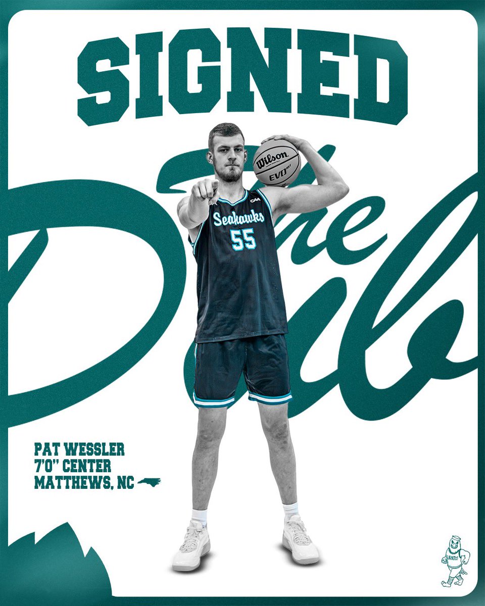 UNCW Basketball (@uncwmenshoops) on Twitter photo πΎππππππ ππππ, <a href="/BigPatWessler/">Patrick D. Wessler</a> π β‘οΈπ¦
We have officially signed Pat Wessler βοΈ πΎππππππ ππππ, <a href="/BigPatWessler/">Patrick D. Wessler</a> π β‘οΈπ¦
We have officially signed Pat Wessler βοΈ