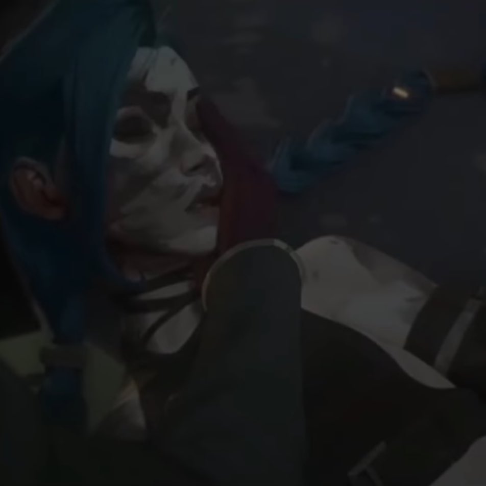 timelooped_'s tweet image. just wanted to point out that the position jinx lays in after blowing herself up is different from when silco arrives - making it very likely that ekko checked to make sure she was alive and breathing