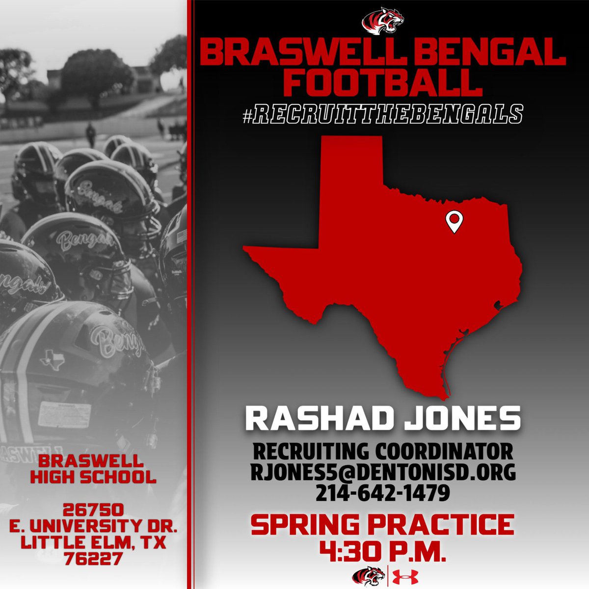 👀👀👀

Somebody said the contact period starts today? Come by and see us! 

#RecruitTheBengals 🐅