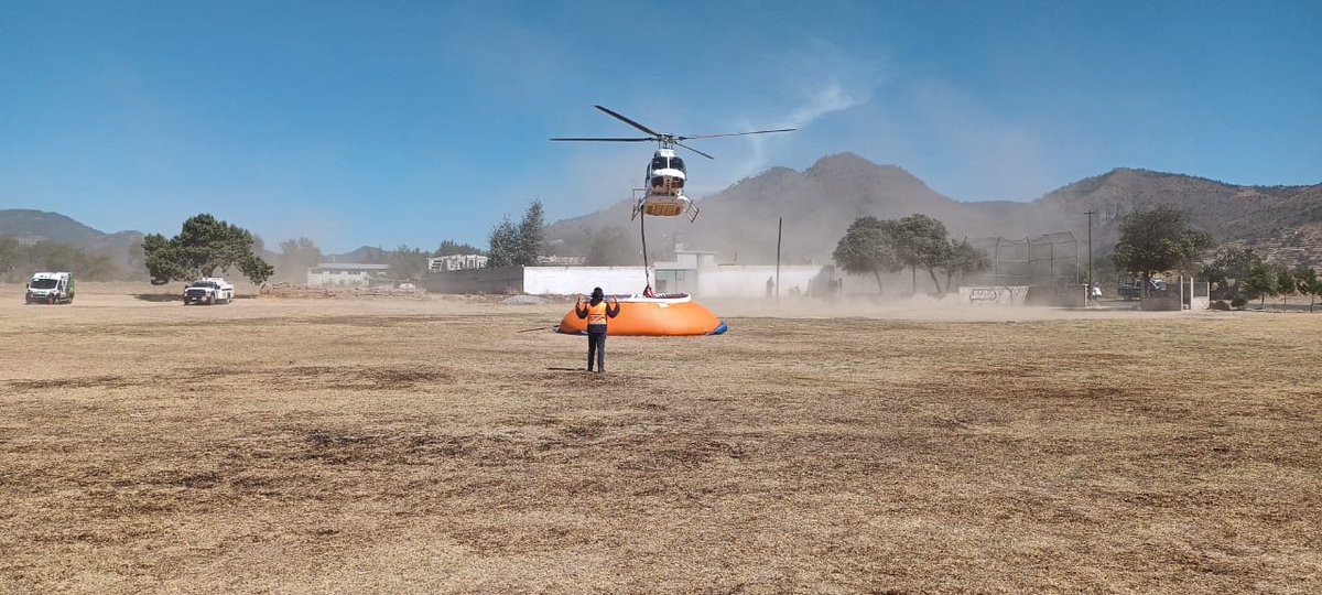 #ACTUALIZACIÓN| Sobre el #IncendioForestal 🔥🌳en el municipio de #Libres, el Centro Estatal de Manejo del Fuego informa que al corte de las 08:30 horas:
🟠🧑‍🚒El siniestro se mantiene activo y trabajan en labores de combate las brigadas #Coyote 3 y 5, <a href="/CONAFOR/">CONAFOR</a>, Policía Forestal