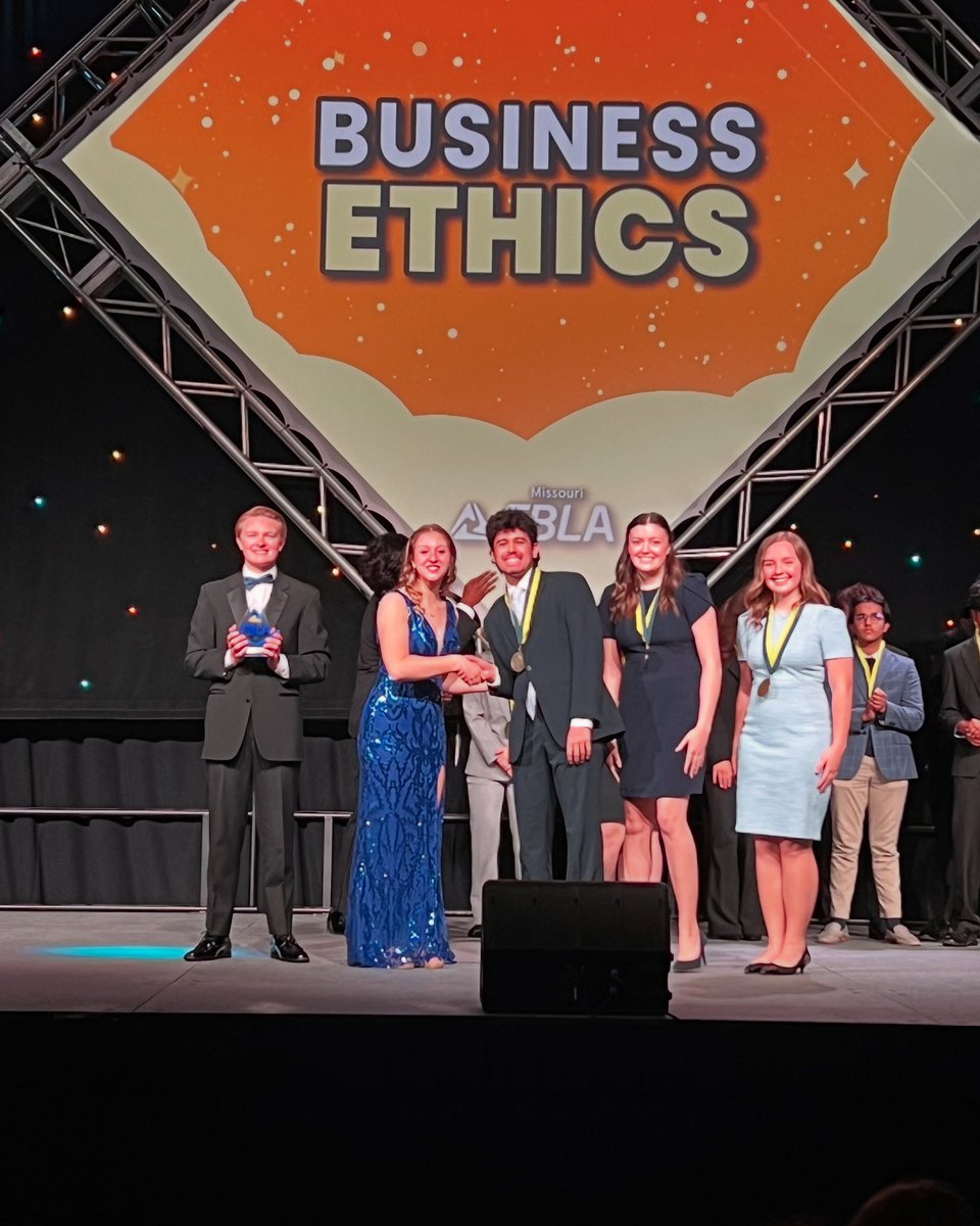 Congratulations to Kaeden Abraham, Bella Windmiller, &amp; Nora Andrews! 8th place at Missouri State FBLA in Business Ethics! A Top 10 finish in the state of Missouri. This is one of the most competitive events every year! Awesome work ! <a href="/Willard_HS/">Willard High School</a> <a href="/willardschools/">Willard Schools</a> <a href="/WillardHSFBLA/">Willard FBLA</a>