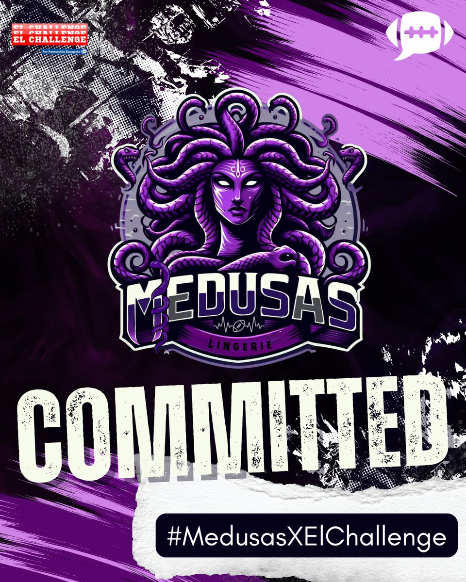 elchallenge_fe's tweet image. 🚨COMMITTED🚨
 
#ElChallenge se mete al grill con #MedusasLF y esta colaboración se va poner tan entretenida como una cuarta y gol.🔥🏈

Esto es más que football lingerie: es estilo, actitud y mucho girl power.🐍💜🪨👙

¿Te atreves a entrar a El Challenge?😉

#MedusasXElChallenge