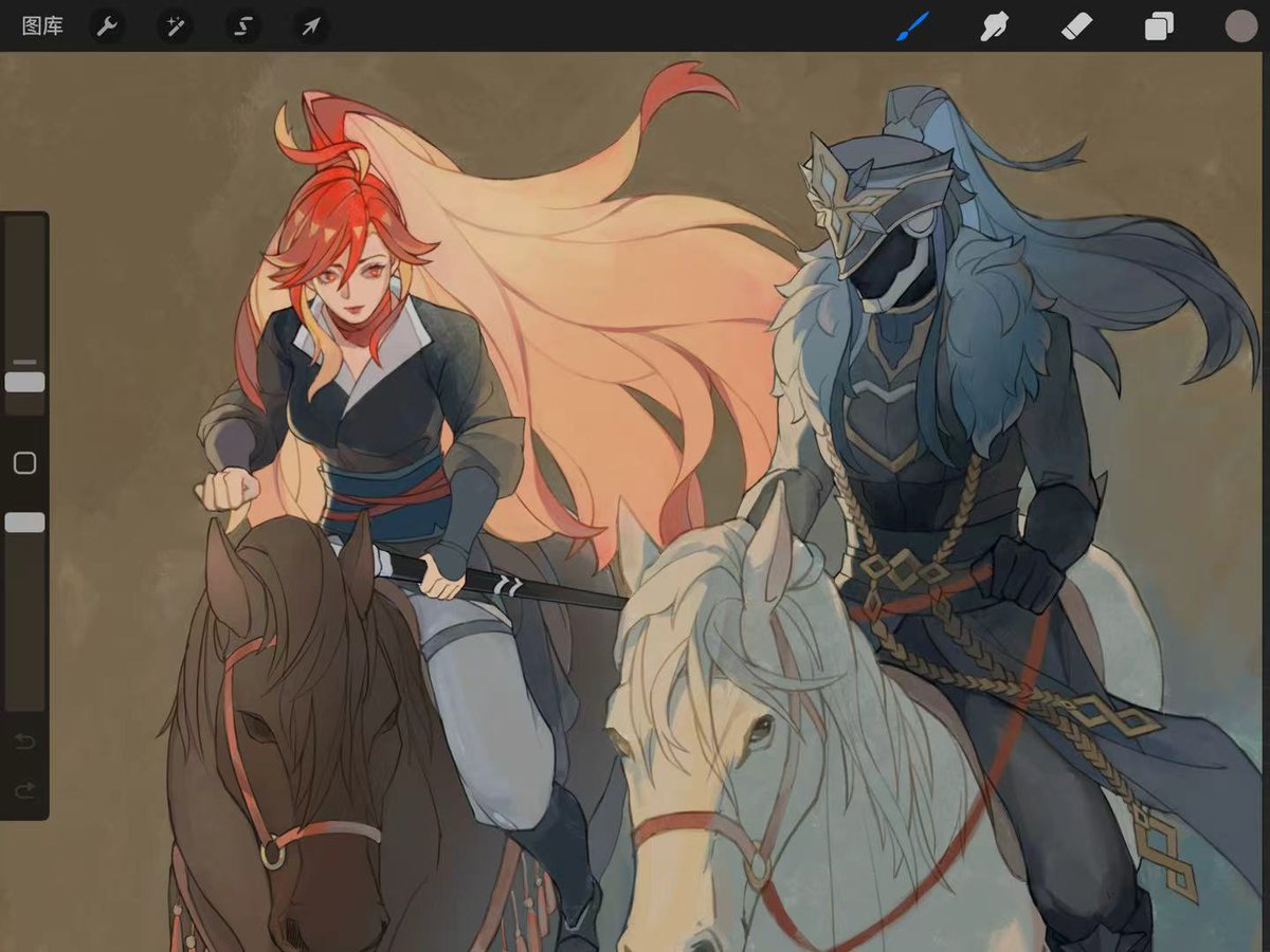 昨晚梦见和队长一起去救火神了