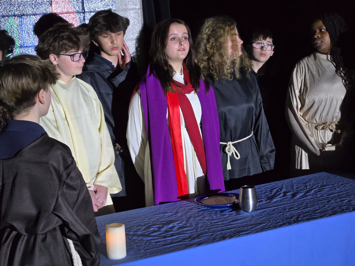 The Passion Play 2025 <a href="/MarkLion14/">St. Mark School</a> this Thursday! Don’t miss it!