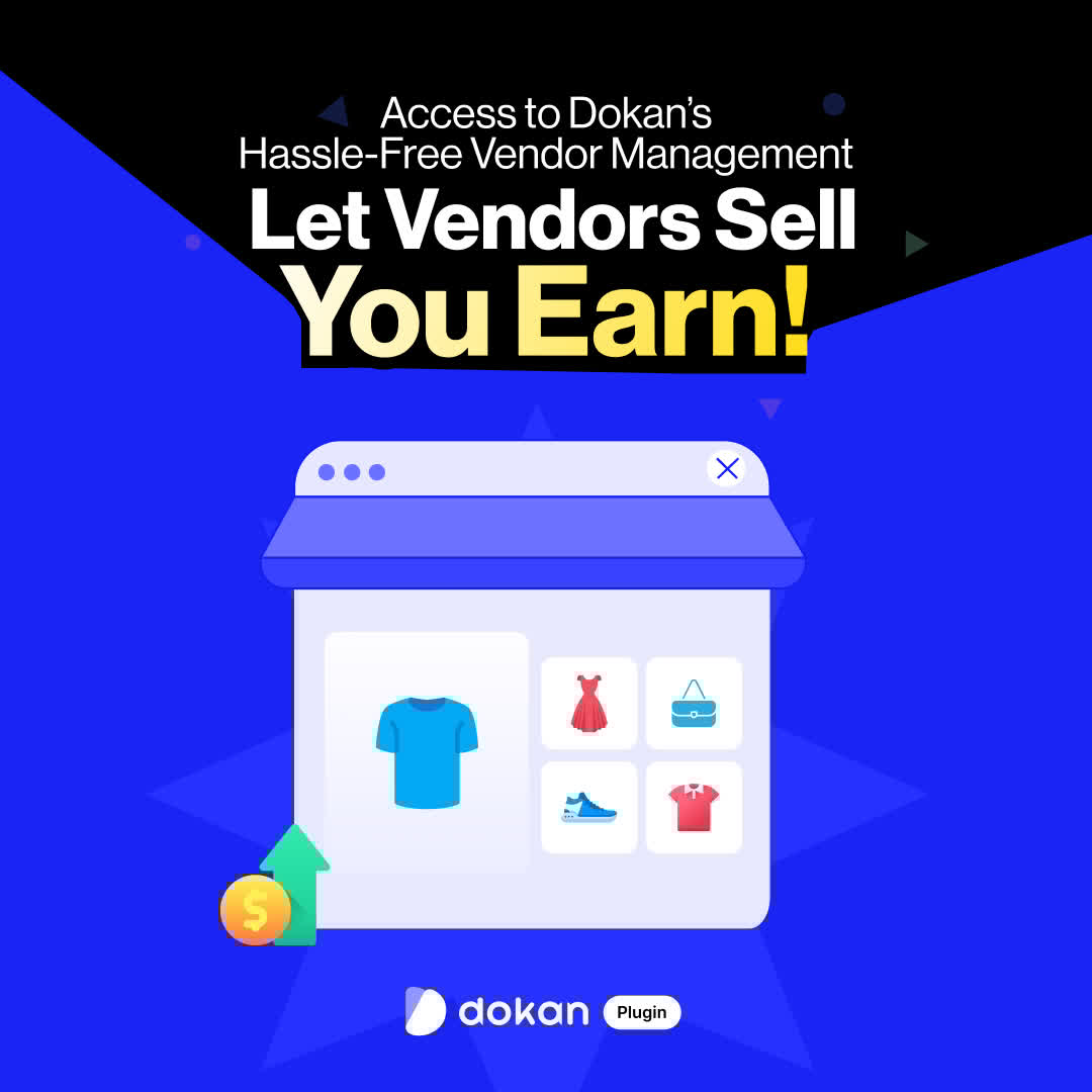 DokanTweets's tweet image. Turn your marketplace into a money-making machine 💰 With Dokan&apos;s hassle-free vendor management, your vendors sell and you earn — effortlessly! 🚀 dokan.co/wordpress/pric… 

#DokanPlugin #MultiVendor #eCommerceSimplified