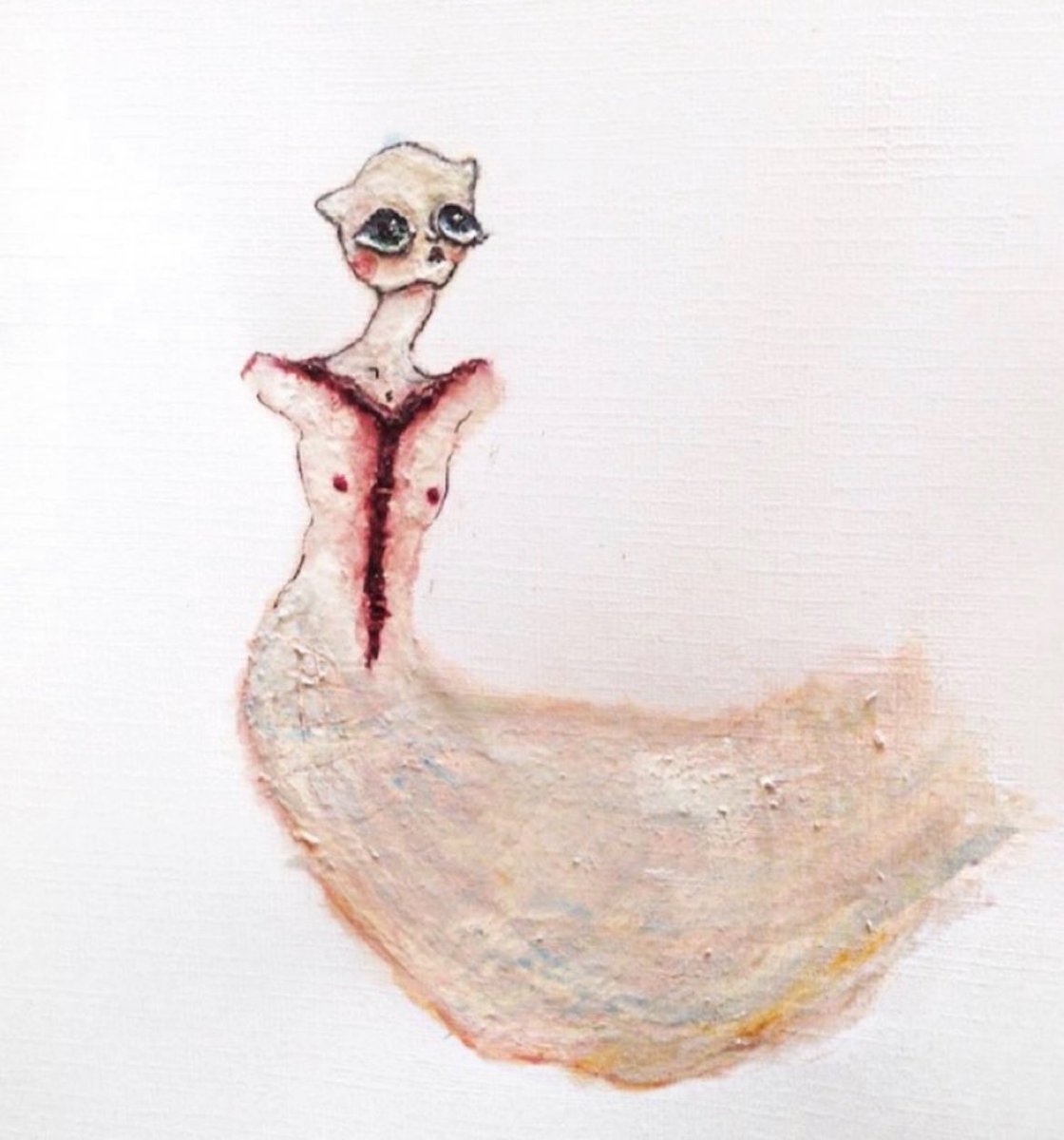 alliharvard's tweet image. watercolor + oil