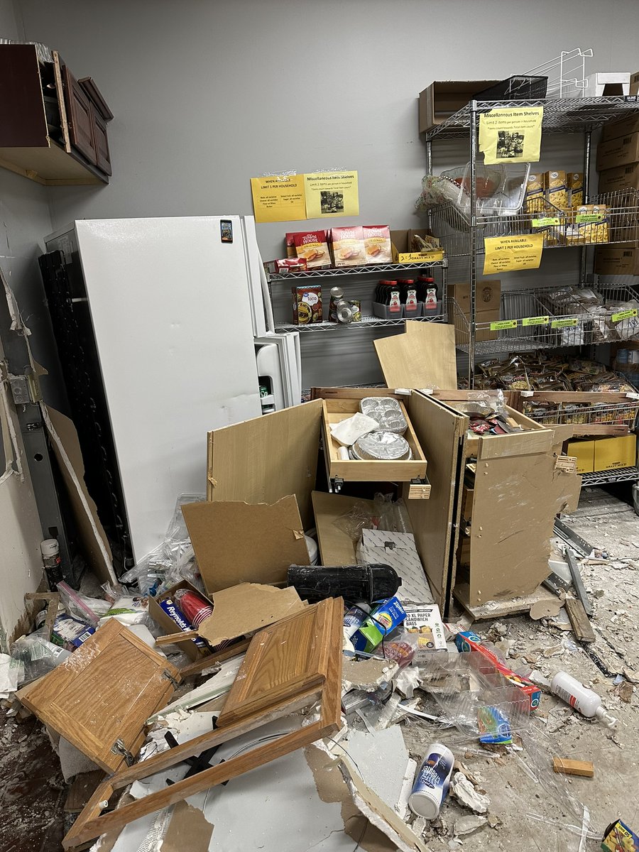 A recent car accident at the Catholic Charities Food Pantry has caused significant structural damage. Though part of our operations have been halted due to this incident, we continue to feed the hungry with what we have. Help us rebuild! catholiccharitiesdm.org/donate.