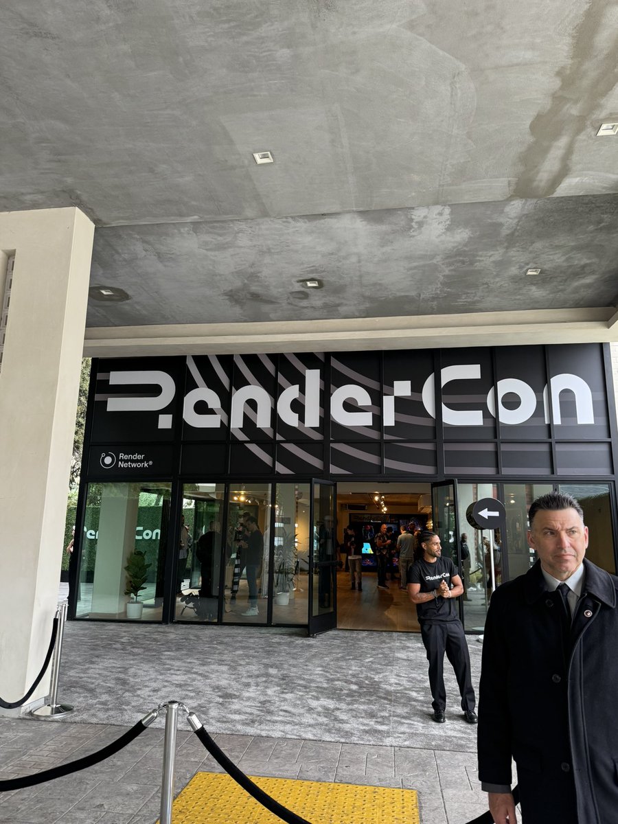 MINopoly_'s tweet image. #RenderCon day is here !!! 

@rendernetwork