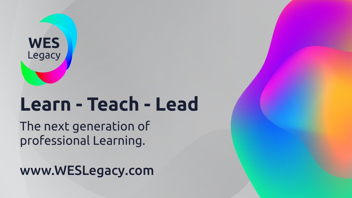 Great teaching starts with great learning—and now it's 100% FREE.

Dive in: WESLegacy.com #WESLegacy