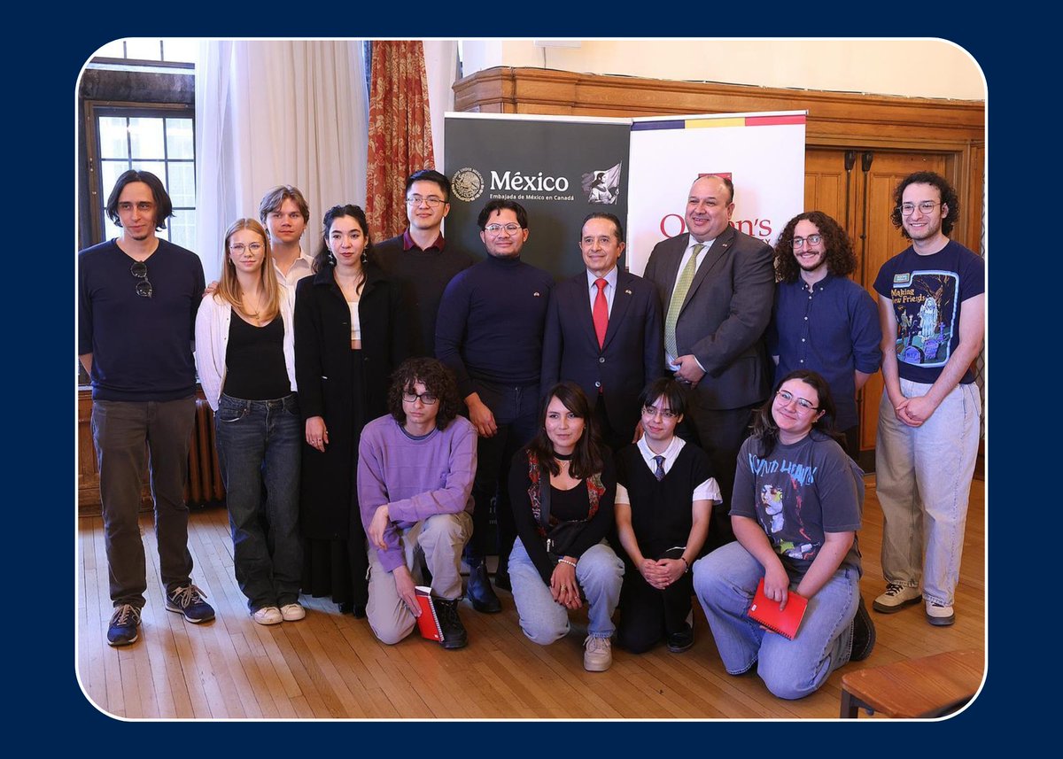 QueensUGlobal's tweet photo. Explore additional photos from the April 1 launch event on the #Queensu Global Engagement website: https://t.co/h2mADZWkjL

If you are interested in connecting with the Mexico-Canada Research and Learning Hub, complete the questionnaire on our website: https://t.co/Q2eTWm1O82 https://t.co/Z3T3zl8h5F