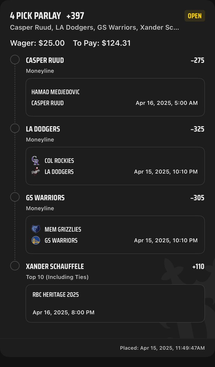 EZMoneywithZ's tweet photo. A couple random parlay futurez💸⬇️⬇️ https://t.co/dC0f3cy7IZ