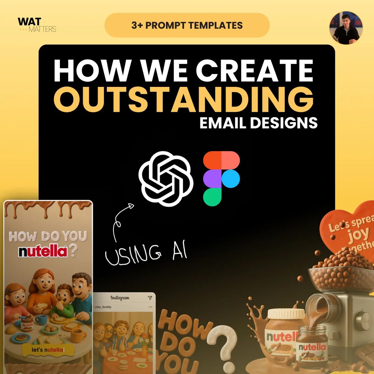 boldikohnken's tweet image. It just got 100x easier to create STUNNING email designs.

Without AI, these would take 10+ hours.

But now, you can do it in minutes.

We spent 3 weeks studying AI to provide you the BEST POSSIBLE framework to designing emails.

RT + Comment “AI”

Follow and I&apos;ll send it!