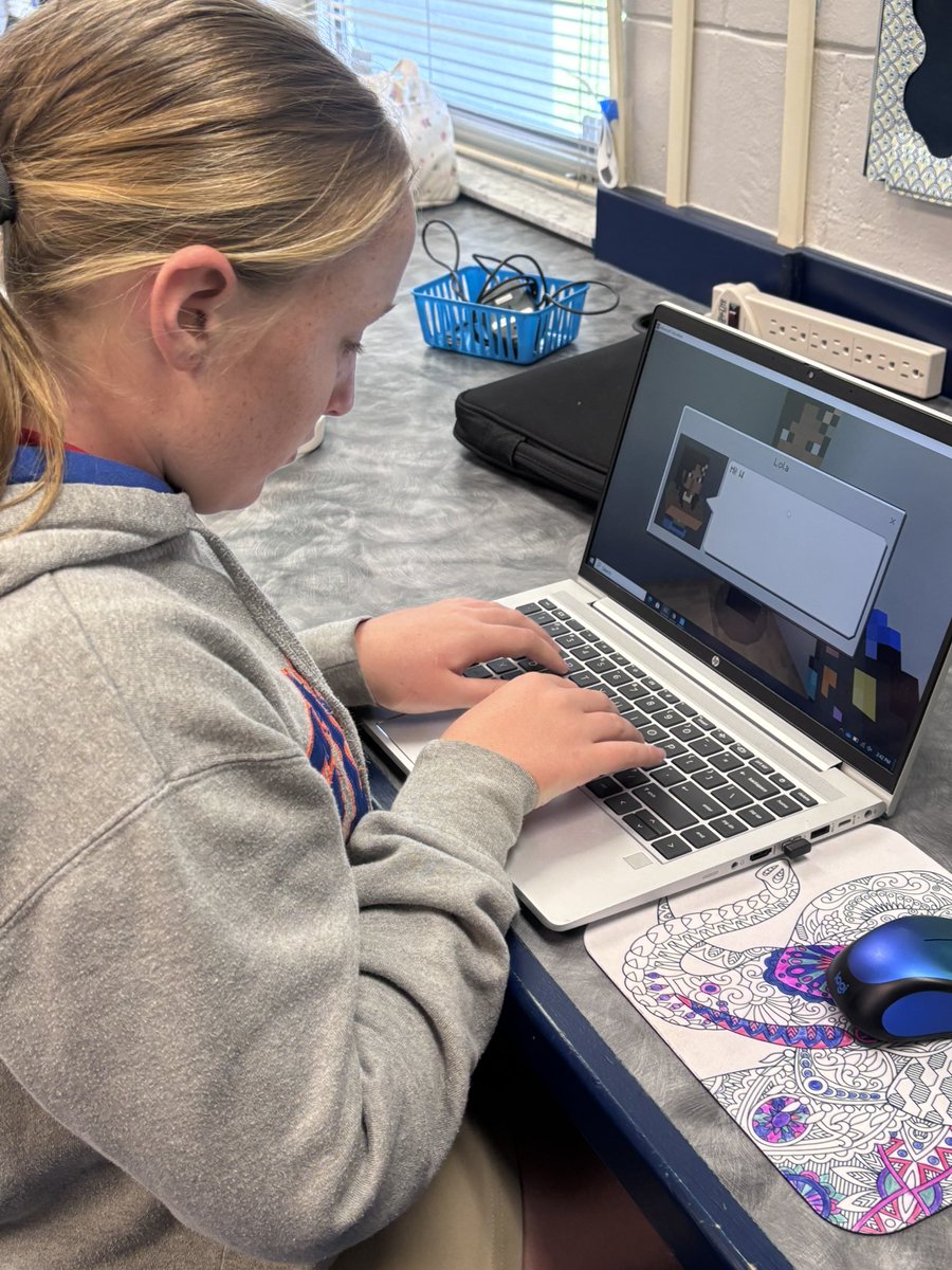 TBE_Tech's tweet photo. #3D #design #create #document w/#minecraft education @TommieBarfield #elementary #technologyclass @collierschools @PlayCraftLearn @Minecraft Best time of the year! https://t.co/cEClq57hh8