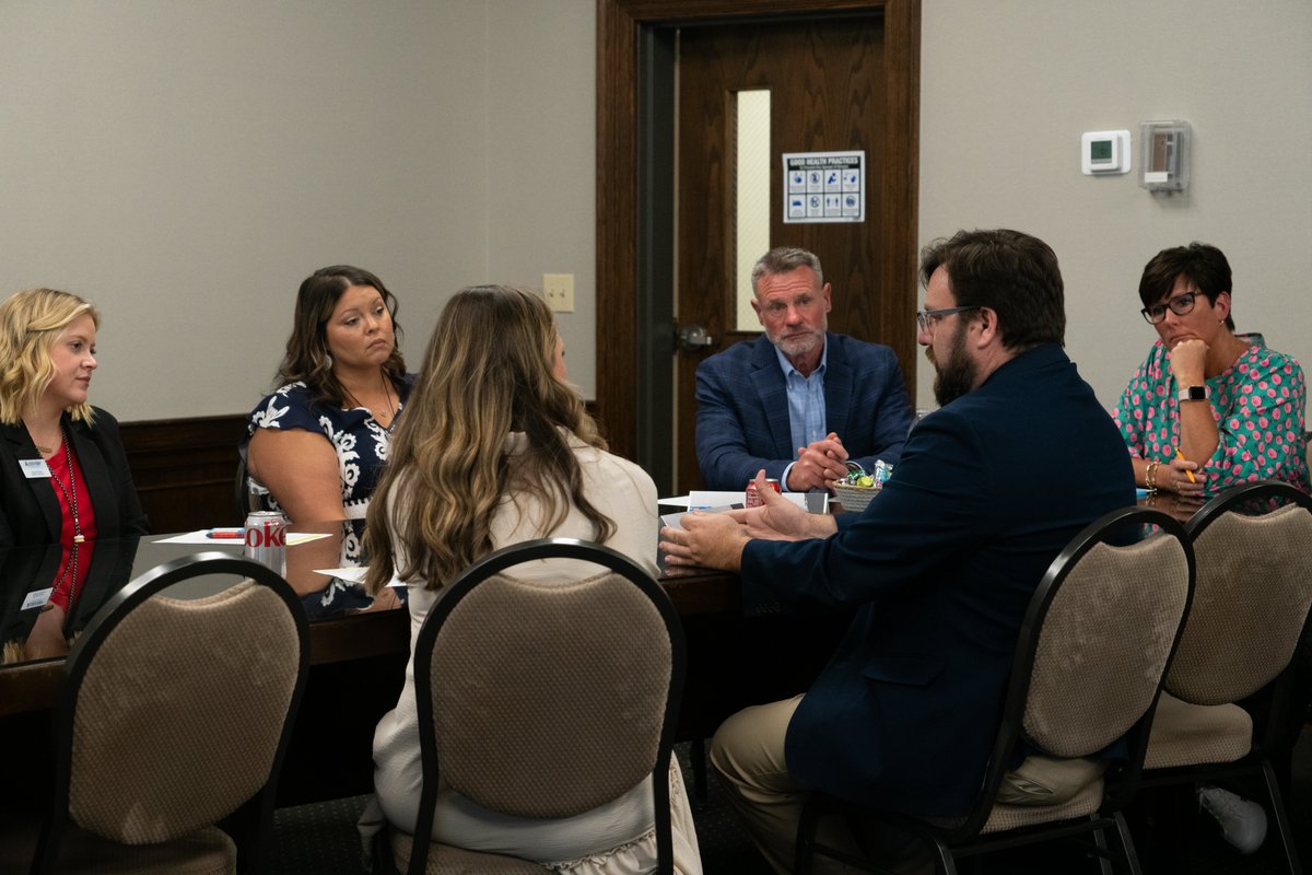 ASD_1Excellence's tweet photo. Anderson One was honored to host members of the Anderson County Legislative Delegation yesterday.
They met with our Teachers of the Year for a roundtable discussion, sharing their insight and experiences in the classroom. 📚 Thank you for visiting! https://t.co/FKozWg34sz