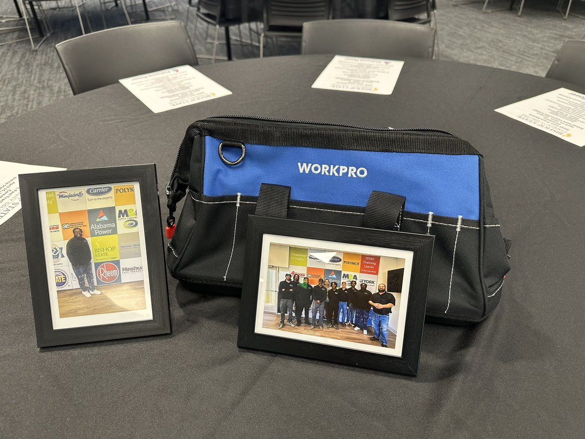 Congrats to the 9 completers of the #HVAC Fast Track program! They are now equipped with the knowledge and the skills to begin a career in the HVAC field. Thank you to Alabama Power and all our supporters who make this program possible.👏🏾👏🏾👏🏾💚💛 #BishopStatement