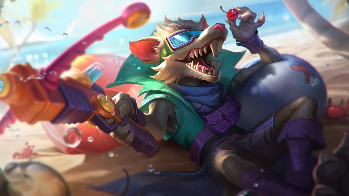 lol_es's tweet photo. El Pase de Batalla de la Temporada 2 reluce con Lux florecer espiritual de prestigio, Ivern florecer espiritual y Twitch fiesta en la piscina✨ 

¡Desbloquéalos a todos con el pase a partir del 30 de abril! https://t.co/oCIgxNJhoU