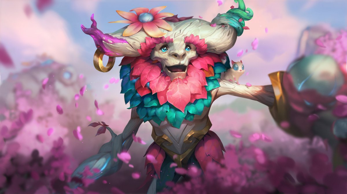lol_es's tweet photo. El Pase de Batalla de la Temporada 2 reluce con Lux florecer espiritual de prestigio, Ivern florecer espiritual y Twitch fiesta en la piscina✨ 

¡Desbloquéalos a todos con el pase a partir del 30 de abril! https://t.co/oCIgxNJhoU