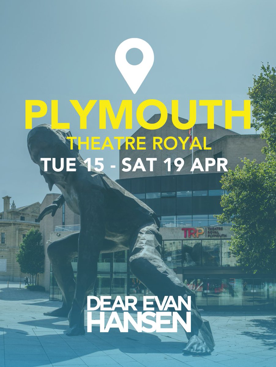 This week we are in PLYMOUTH! There's still tickets available but be quick - we are only here until Saturday evening 🚨#DEHUKTour