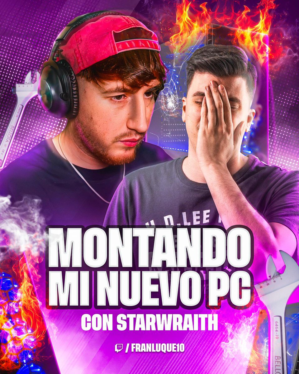 Esta madrugada me dio un chispazo y me he presentado en casa de <a href="/StarWraith/">StarWraith</a> sin avisarle para ir a comprar piezas y que me arme un PC, no sé lo que va a salir de aquí.

18:30 empezamos.