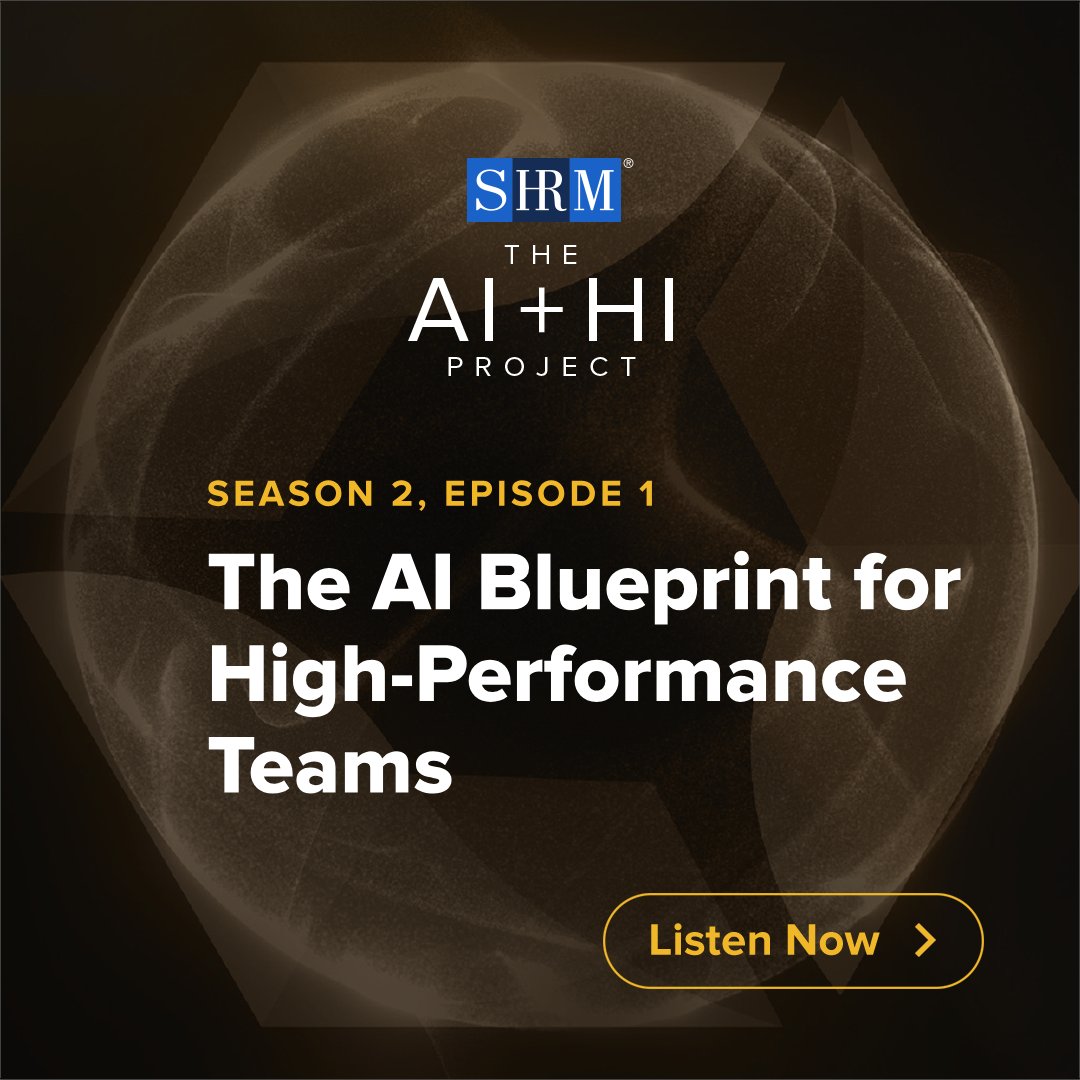 SHRM's tweet photo. AI isn’t just a tech challenge—it’s a leadership challenge.
On Honest HR, Keith Ferrazzi shares how shifting from leadership to “teamship” can reshape your business. Sponsored by Robert Half. Catch the full episode: https://t.co/63aq1JbREi https://t.co/C9Q901zTru