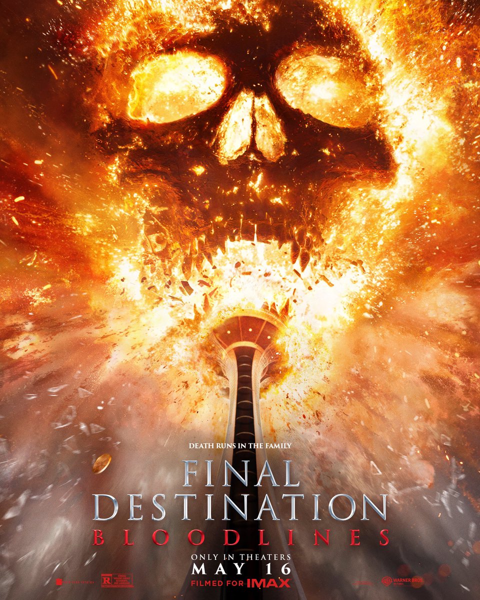 Las únicas cosas garantizadas en la vida son la muerte y los impuestos. Final Destination Bloodlines – solo en cines y en <a href="/IMAX/">IMAX</a>, el 16 de mayo. #FinalDestination #FilmedForIMAX #TaxDay
