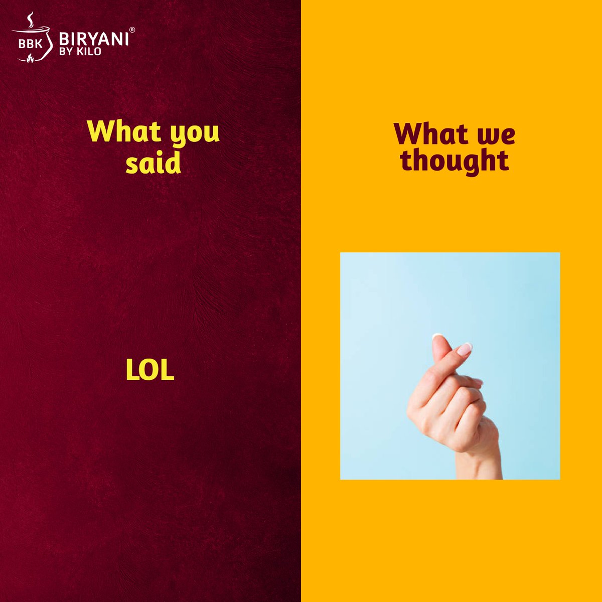 You said Biryani, We thought Dumdaar 🤭
.
[Biryani By Kilo, Kebab, Curry, Biryani, Desserts Order Now, Biryaniyans, Dumdaar, Trending, For you page]