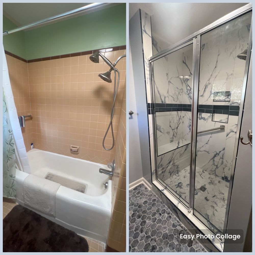 MPrejean16717's tweet photo. Our bathroom remodeling services offer the perfect blend of style and function. Transform your space with us today! Call us today at (337) 704-7177!
#BathroomRemodeling #MaddConstructionandRestoration 
https://t.co/9OoOLP8vRf https://t.co/RhM1Y08kD8
