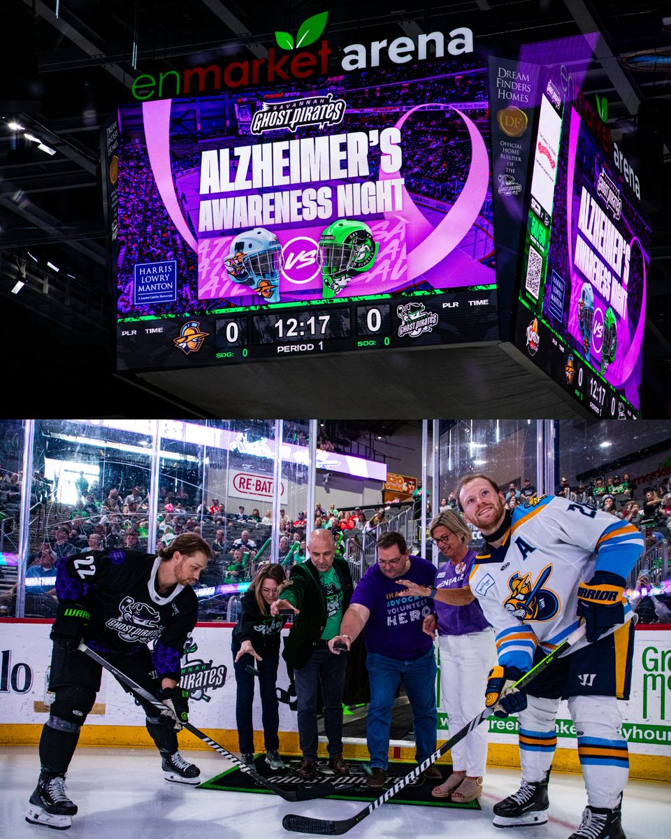 Savannah Ghost Pirates (@savghostpirates) on Twitter photo Nights like this remind us what it’s all about 💜
Your support during Alzheimer’s Awareness Night helped us give back in a big way—and we’re so grateful.
Presented by <a href="/HLMLawFirm/">Harris Lowry Manton</a> Nights like this remind us what it’s all about 💜
Your support during Alzheimer’s Awareness Night helped us give back in a big way—and we’re so grateful.
Presented by <a href="/HLMLawFirm/">Harris Lowry Manton</a>