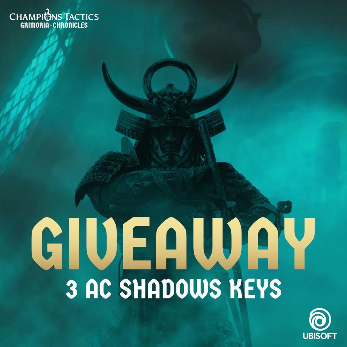 ChampionsVerse's tweet image. 🎁 GIVEAWAY - FREE AC Shadows Keys 🎁

We’re giving away 3⃣ @assassinscreed Shadows keys! ⚔️ To enter:

1️⃣ Wishlist Champions Tactics on Steam: bit.ly/ChampionsTacti…
2️⃣ Like + RT this post
3️⃣ Reply with a screenshot showing your wishlist and tag 3 friends ✅

Ends in 7 days ⏳…