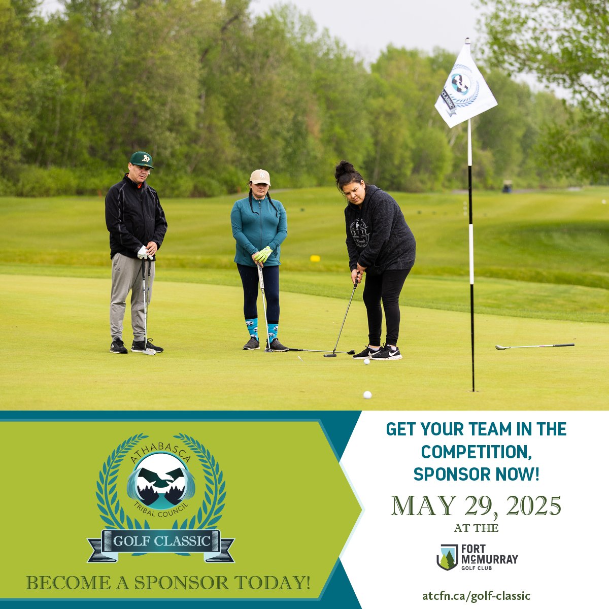 As we gear up for an incredible day of swings, putts, and networking, we're offering your business a chance to support ATC community members by bridging the funding gaps currently hindering access to crucial programs, supports, and services. Learn more at atcfn.ca/golf-classic