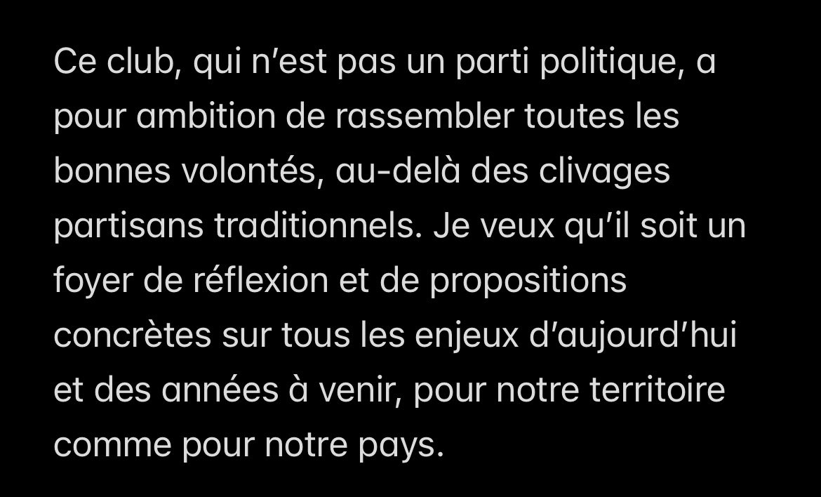 Je lance mon club politique « Le Courage de la Clarté » ! 

Pour adhérer : forms.gle/tReywCGEp5UPSq…

Rendez-vous sur <a href="/courageetclarte/">Le Courage de la Clarté</a> !