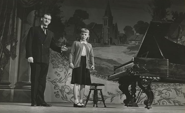 Dwightcrazy's tweet photo. Remembering #HansConried on his birthday, seen here in "Too Young to Kiss" from 1951. https://t.co/54lSZa5yli