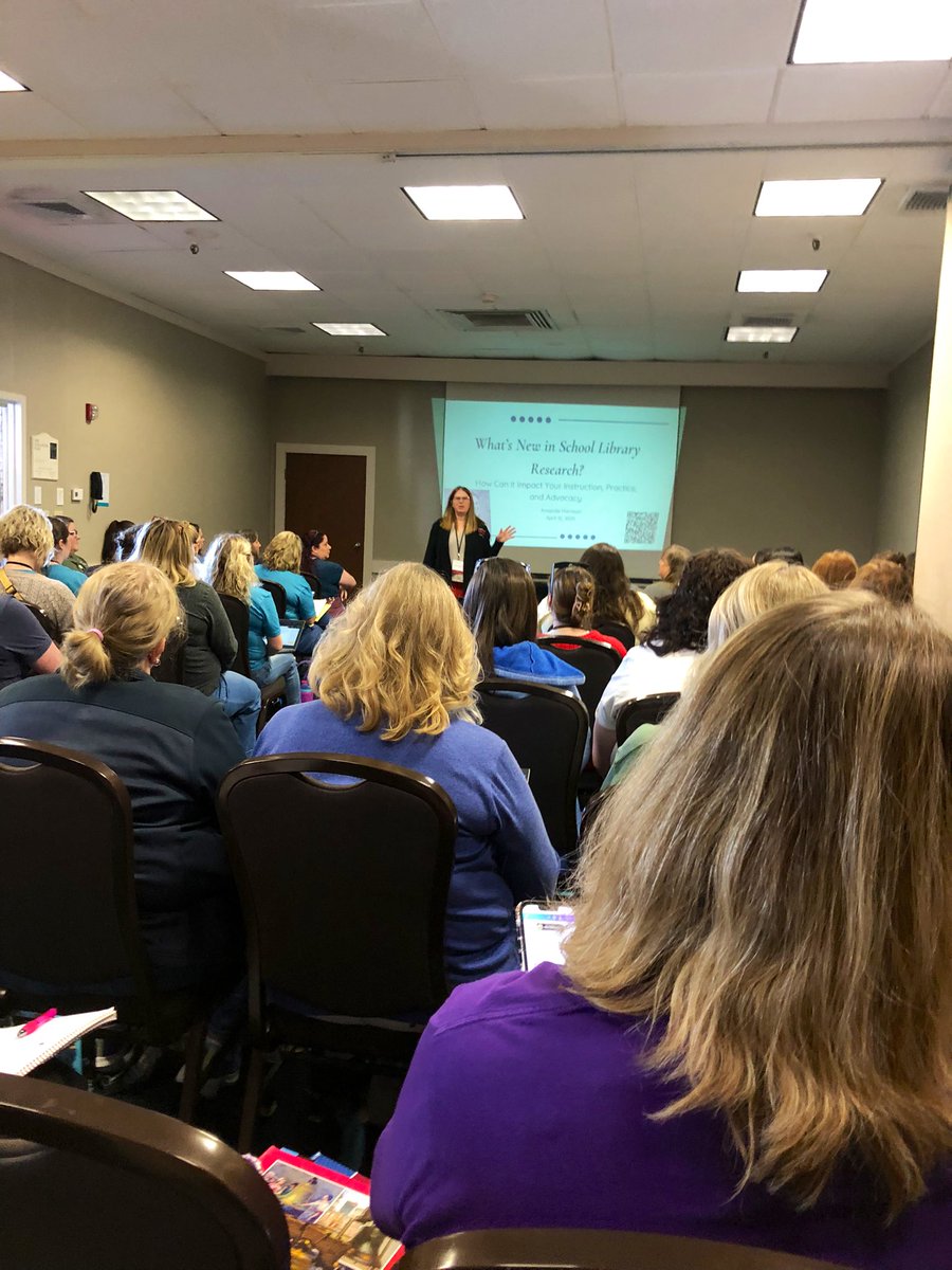 LVGintheLibrary's tweet image. Last session of #MASLsc was packed. Librarians love research, especially when it demonstrates over and over the positive impact of library programs and certificates librarians ❤️ #SPSlib
