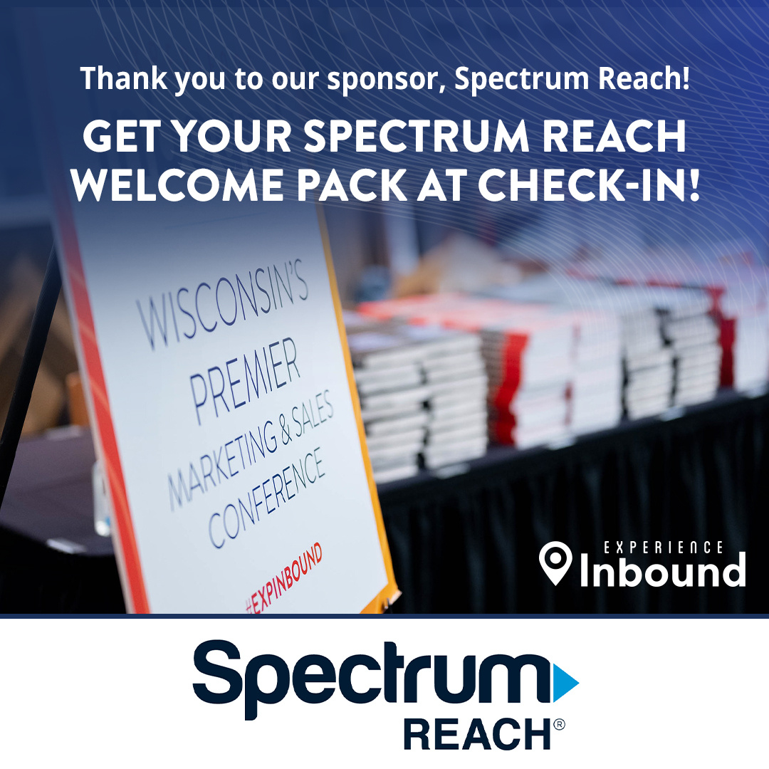 Massive thanks to <a href="/Spectrum/">Spectrum (Autism Research News)</a> Reach for sponsoring and hooking everyone up with fun swag at the start of the day at <a href="/ExpInbound/">ExperienceInbound</a>! 🚀 

The Spectrum Reach crew will also be around all day if you wanna pop over and nerd out about multi-screen advertising channels! #ExpInbound