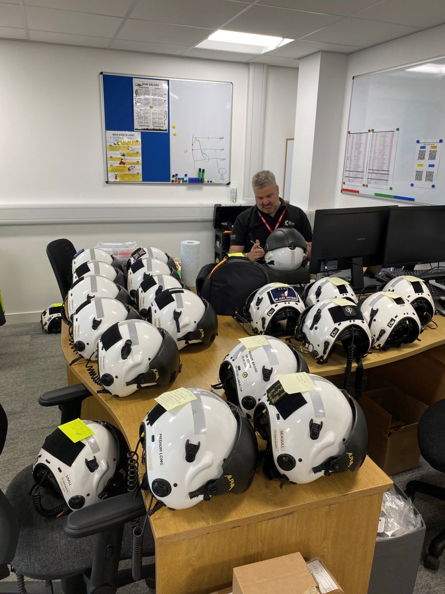 It's helmet servicing day here at HQ! 

#tuesdayjobs #LNAA #behindthescenes