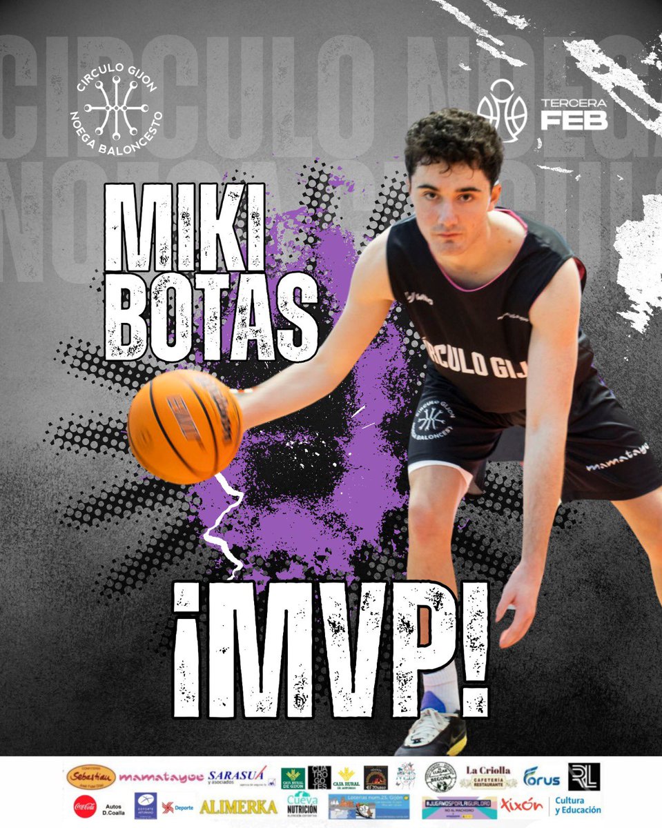 Círculo Gijón Noega Baloncesto (@circulogijon) on Twitter photo 💥MVP DE NUESTRO ÚLTIMO PARTIDO EN CASA💥
🥁🥁🥁
✨ MIIIKIIIIII BOOOTAAAAAS ✨
📌 VALORACIÓN: 17
🏀 11 puntos
🏀 9 rebotessss
🏀 3 asistenciass
🔥¡ENHORABUENAAA <a href="/BotasMiki/">Miki Botas</a> !🔥
#xuntosomosmas #mvp 💥MVP DE NUESTRO ÚLTIMO PARTIDO EN CASA💥
🥁🥁🥁
✨ MIIIKIIIIII BOOOTAAAAAS ✨
📌 VALORACIÓN: 17
🏀 11 puntos
🏀 9 rebotessss
🏀 3 asistenciass
🔥¡ENHORABUENAAA <a href="/BotasMiki/">Miki Botas</a> !🔥
#xuntosomosmas #mvp