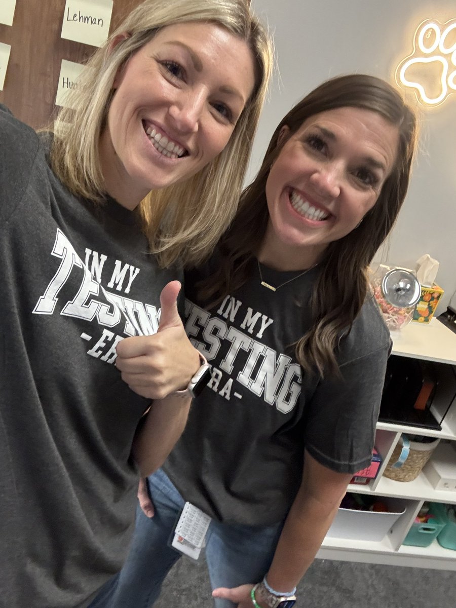 Leslie H Ceballos (@ldhirsh) on Twitter photo <a href="/APondrom/">Ashley Pondrom</a> and I are ready to go for our first STAAR test of this testing season! Our kids are gonna rock it!! 🤩🐾 <a href="/JasonMyatt3/">Jason Myatt</a> <a href="/TeamBrentfield/">Brentfield Elementary</a> <a href="/APondrom/">Ashley Pondrom</a> and I are ready to go for our first STAAR test of this testing season! Our kids are gonna rock it!! 🤩🐾 <a href="/JasonMyatt3/">Jason Myatt</a> <a href="/TeamBrentfield/">Brentfield Elementary</a>