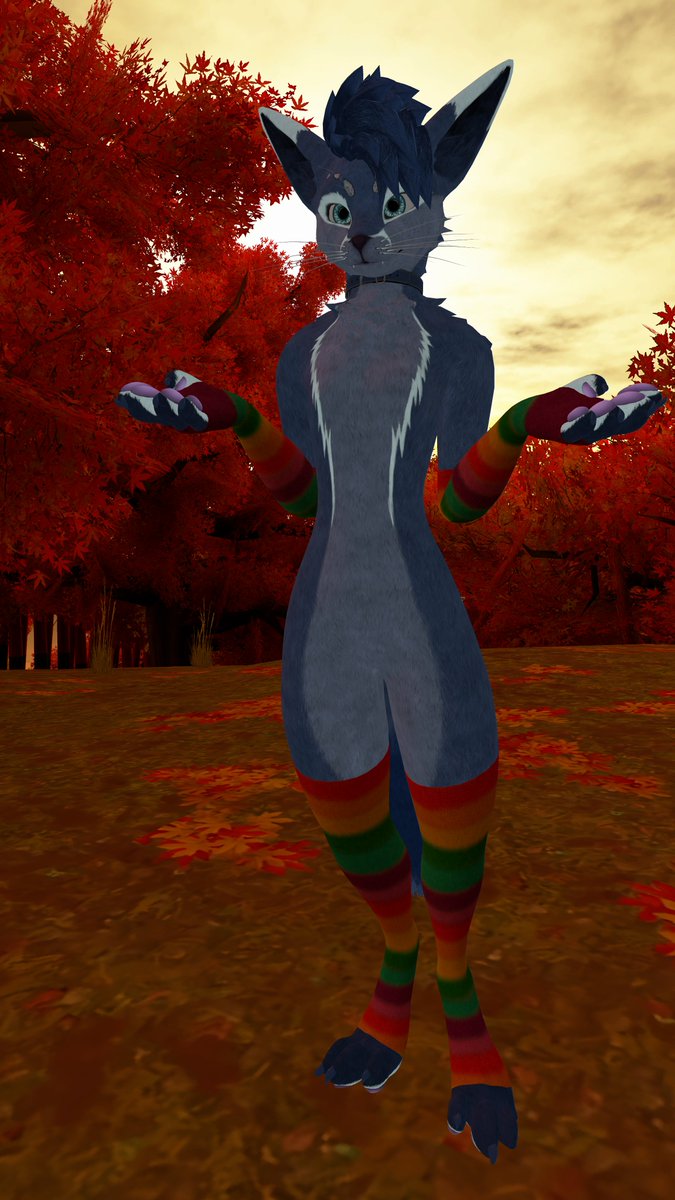 New Magpie Rexouium texture commissioned from <a href="/Styx_Creations/">Styx</a>
Expect to see some new render commissions featuring them soon x3

World used: Septembers End [MapAWeek] pt.24
vrchat.com/home/world/wrl…