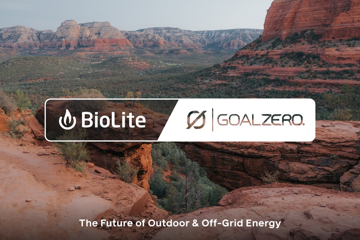 OutdrSportswire's tweet image. Power Up! @biolitestove has acquired Goal Zero to become the premier outdoor energy brand! Expect a powerful future for off-grid adventures &amp;amp; home energy. 

outdoorsportswire.com/biolite-acquir…

#BioLite #GoalZero #OutdoorEnergy #PortablePower
