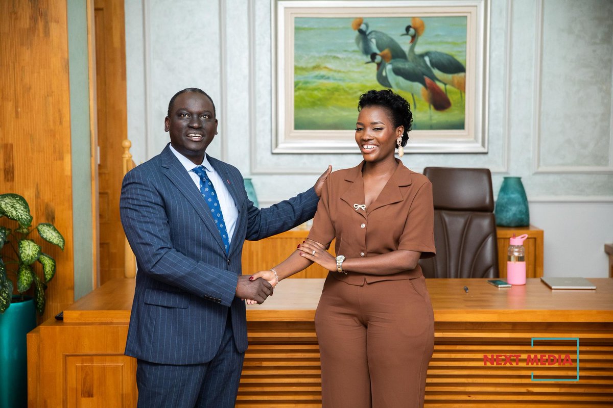 Had the pleasure of welcoming <a href="/iamhaffypowers/">SIR HAFFY</a> this afternoon. She's incredibly smart and fearless—definitely shaking things up in ways some folks might not expect! Great to have her on board at <a href="/nextmediaug/">Next Media</a>. Surprised? 

#NextMediaUG