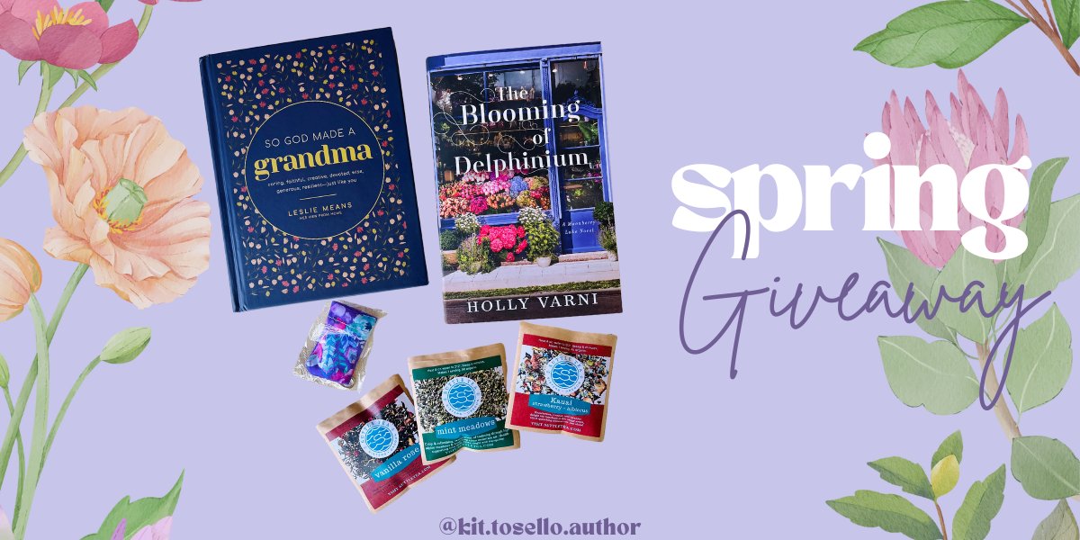 My Spring Book &amp; Tea Giveaway is live! #bookgiveaway kingsumo.com/g/1xqge9m/spri…