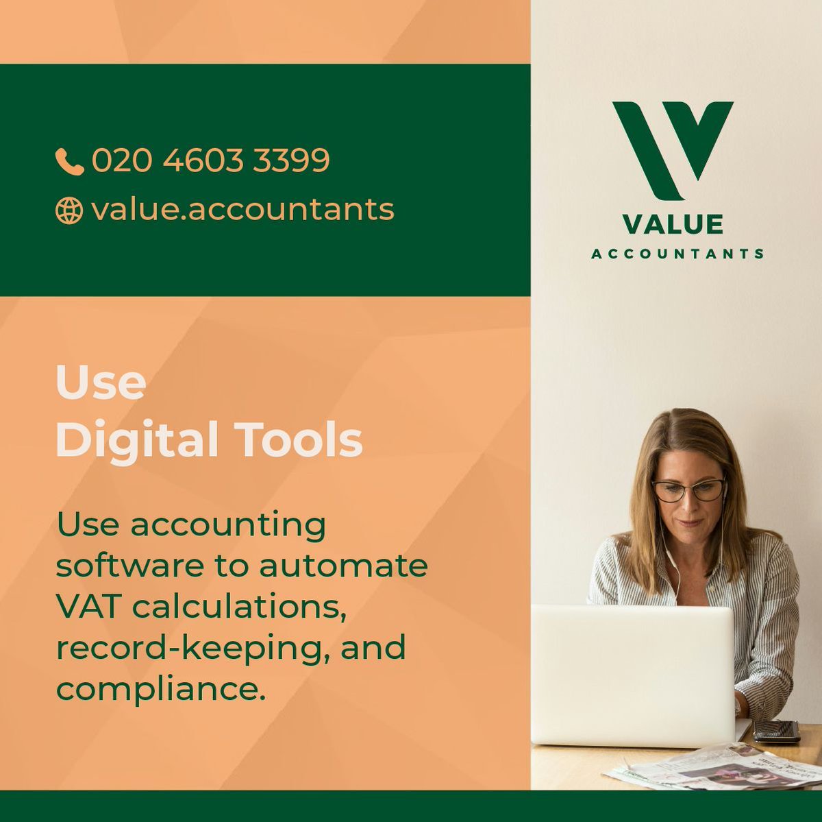 🚀 Is VAT giving you VATigue? 🔄 Let #ValueAccountants turbocharge your tax with cutting-edge digital tools! 🛠️ Automate, save, and soar beyond compliance. Ready to boost your cash flow and crush those numbers? 📈 Reach out and revamp your revenue game today! 💼💥 #FinanceHeroes