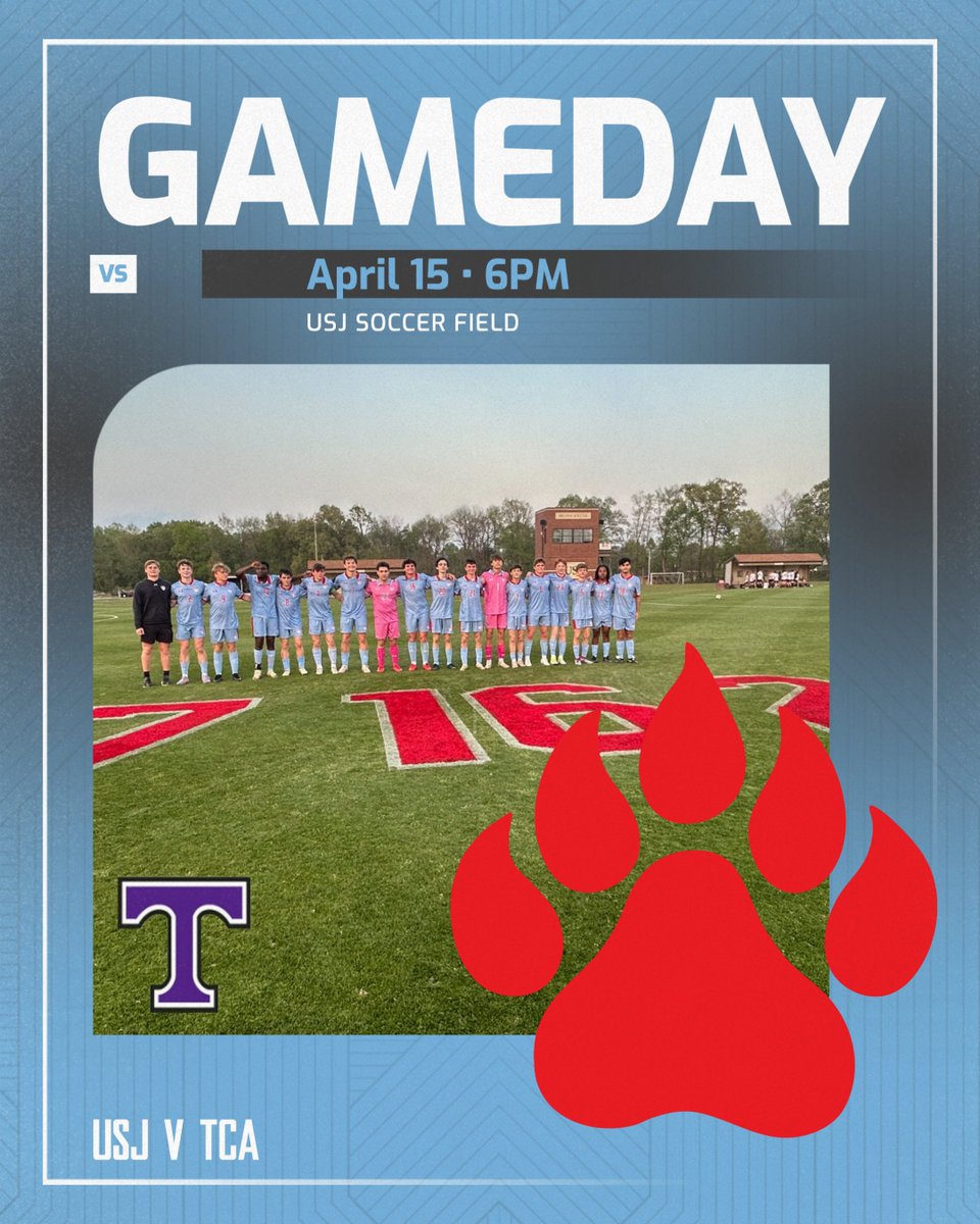 USJ Bruins Soccer (@usjbruinsoccer) on Twitter photo HUGE district game today!!!! <a href="/USJbruinsoccer/">USJ Bruins Soccer</a> host <a href="/TCAAthletics/">TCA Athletics</a>, 6PM. Promises to be a great game. Go Bruins!!! HUGE district game today!!!! <a href="/USJbruinsoccer/">USJ Bruins Soccer</a> host <a href="/TCAAthletics/">TCA Athletics</a>, 6PM. Promises to be a great game. Go Bruins!!!
